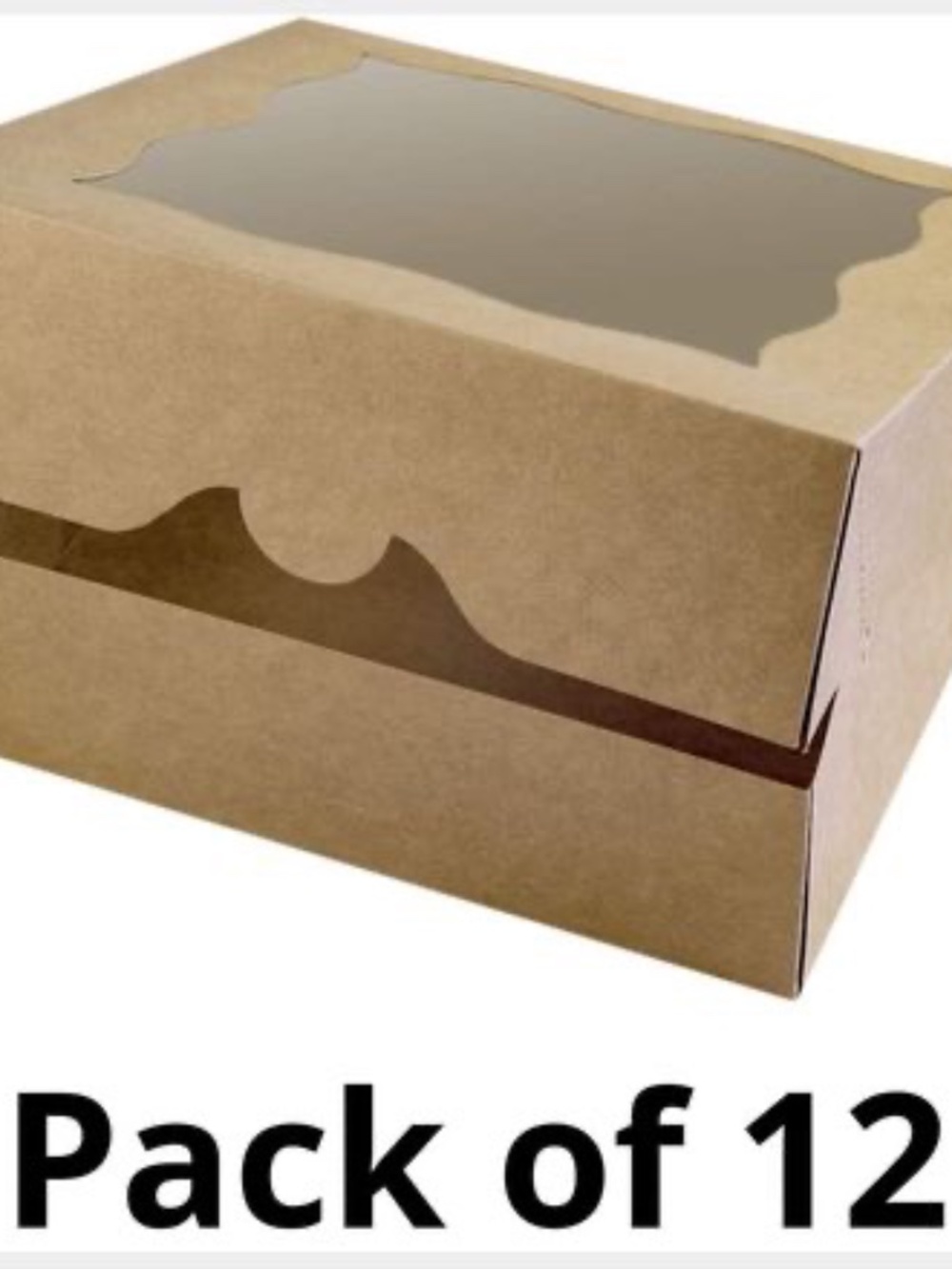 9"x9"x3" bakery boxes. NEW - pack of 12